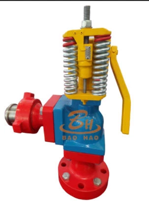 Reset safety valve BH Reset safety valve BH